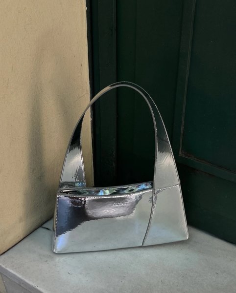 画像5: GLYNIT - BROOKE ショルダーバッグ - SILVER (5)