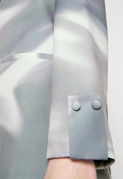 画像5: HOSBJERG - Johanna Adele Blazer マーブルプリントブレザー – Ice Blue Print  (5)