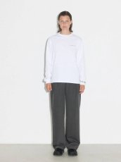 画像3: HOSBJERG - Nataly LS T-Shirt ロングスリーブTシャツ - White (3)