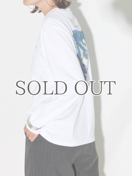 画像6: HOSBJERG - Nataly LS T-Shirt ロングスリーブTシャツ - White (6)