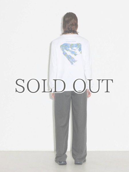 画像4: HOSBJERG - Nataly LS T-Shirt ロングスリーブTシャツ - White (4)