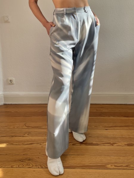 画像6: HOSBJERG - Johanna Pants マーブルプリントパンツ – Ice Blue Print  (6)