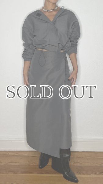 画像16: 【60%OFF】［HOSBJERG］ Philadelphia Jacket フィラデルフィアクロップジャケット - Grey (16)