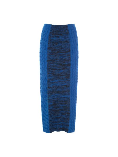 画像2: HOSBJERG - Pixie Skirt  ケーブルニットマキシスカート (2)