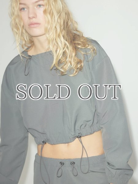 画像4: 【60%OFF】［HOSBJERG］ Philadelphia Jacket フィラデルフィアクロップジャケット - Grey (4)