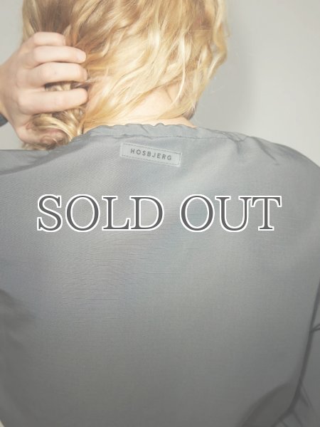 画像9: 【60%OFF】［HOSBJERG］ Philadelphia Jacket フィラデルフィアクロップジャケット - Grey (9)