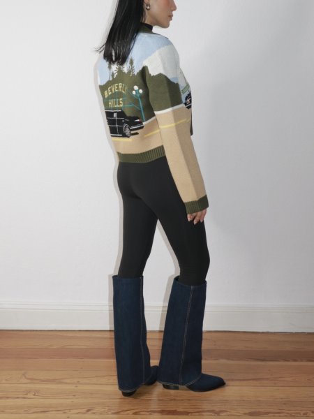 画像14: ［HOUSE OF SUNNY］Pretty Woman Tripper ジャガードニットカーディガン (14)