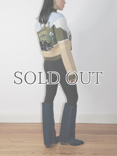 画像14: ［HOUSE OF SUNNY］Pretty Woman Tripper ジャガードニットカーディガン (14)