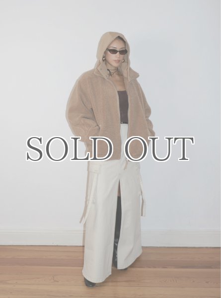 画像12: HOUSE OF SUNNY - FREE FALLIN' FLEECE  フード付きフリースジャケット (12)