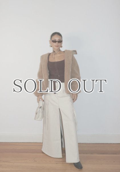 画像15: HOUSE OF SUNNY - FREE FALLIN' FLEECE  フード付きフリースジャケット (15)