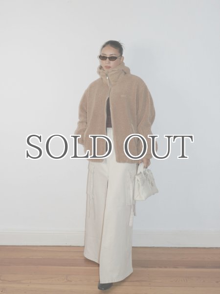 画像6: HOUSE OF SUNNY - FREE FALLIN' FLEECE  フード付きフリースジャケット (6)