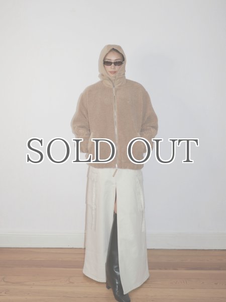 画像11: HOUSE OF SUNNY - FREE FALLIN' FLEECE  フード付きフリースジャケット (11)