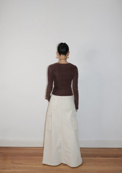 画像11: ［HOUSE OF SUNNY］ THE LOUNGE TOP  ラウンジニットトップ - Brown (11)