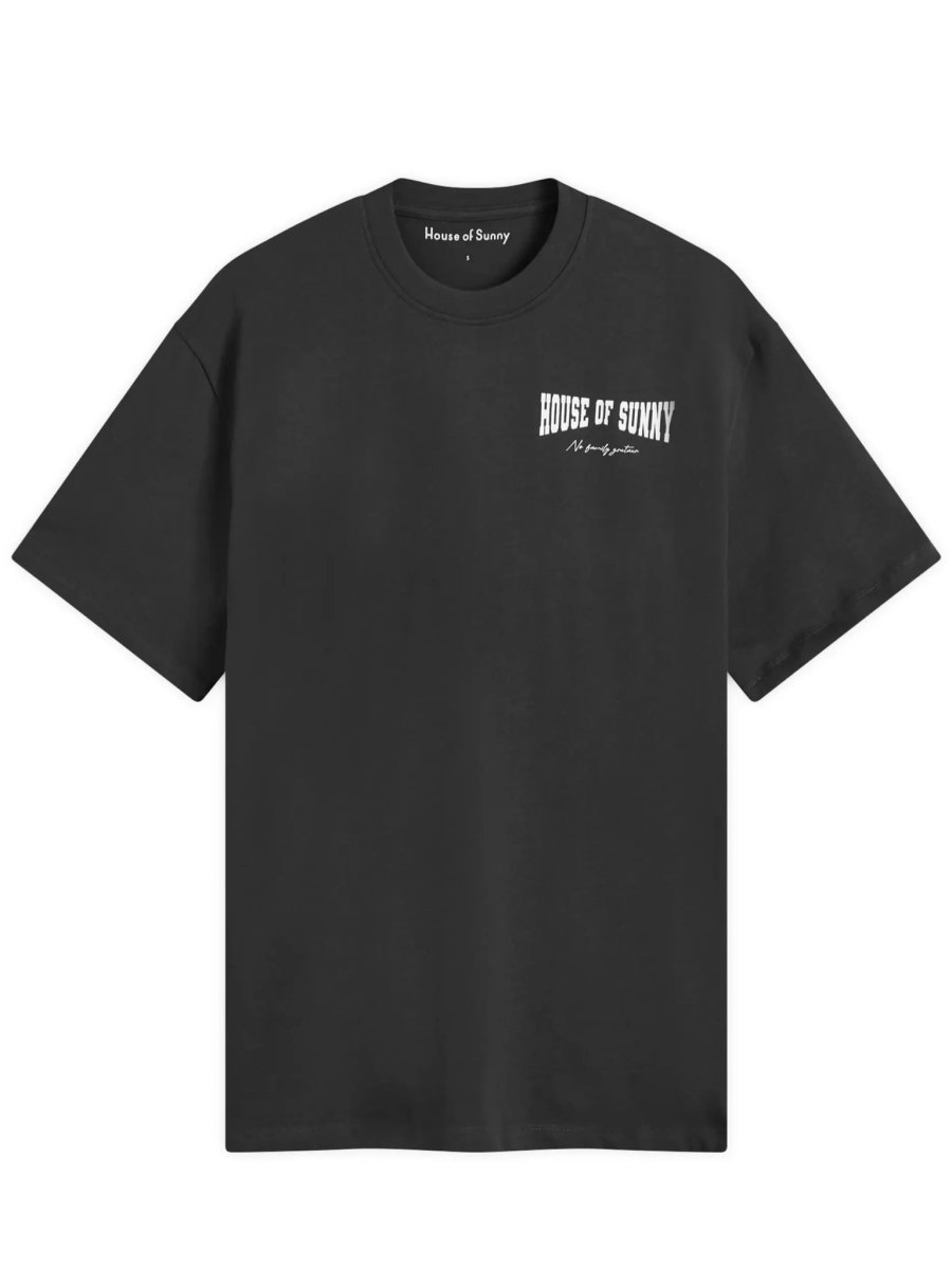画像1: HOUSE OF SUNNY - HACKNEY LOGO TEE ロゴTシャツ - BLACK (1)
