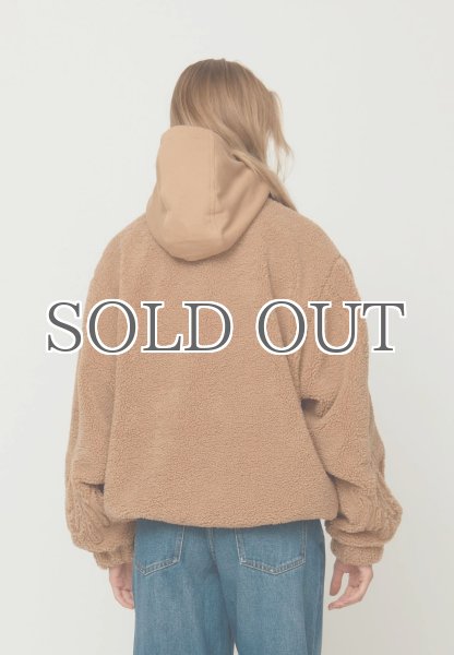 画像5: HOUSE OF SUNNY - FREE FALLIN' FLEECE  フード付きフリースジャケット (5)