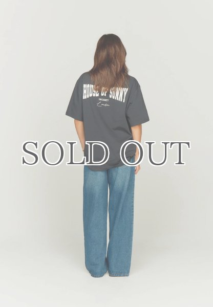 画像8: ［HOUSE OF SUNNY］HACKNEY LOGO TEE - BLACK (8)