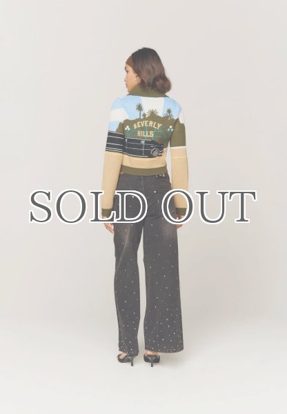 画像8: ［HOUSE OF SUNNY］Pretty Woman Tripper ジャガードニットカーディガン (8)