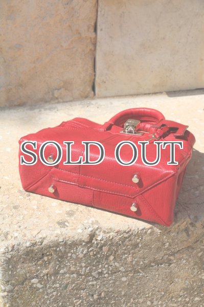 画像8: MEDEA - Nina Small Bag  - Red Leather (8)