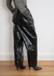 画像7: 【50%OFF】［BLOSSOM H COMPANY］FOIL PINTUCK PANTS／フォイルハイウェストタックパンツ [BLACK] (7)