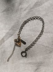 画像5: 【JUSTINE CLENQUET】ELLIE BRACELET／スワロチャーム付チェーンブレスレット［SILVER］ (5)