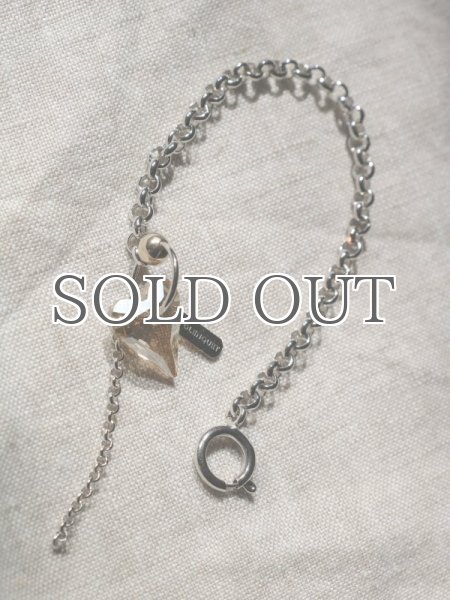 画像7: 【JUSTINE CLENQUET】ELLIE BRACELET／スワロチャーム付チェーンブレスレット［SILVER］ (7)