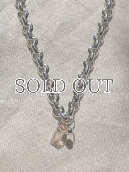 画像9: 【JUSTINE CLENQUET】MADISON CHOKER /ハートチャーム付きチェーンチョーカー［SILVER］ (9)