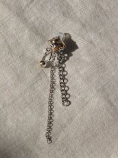 画像6: 【JUSTINE CLENQUET】DEAN CLIP-ON EARRING ／クリップオンシングルイヤリング［SILVER］ (6)