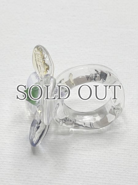 画像6: LEVENS - MAXIFLOR RING - CLEAR/MULTI (6)