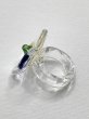 画像5: LEVENS - MAXIFLOR RING - CLEAR/MULTI (5)