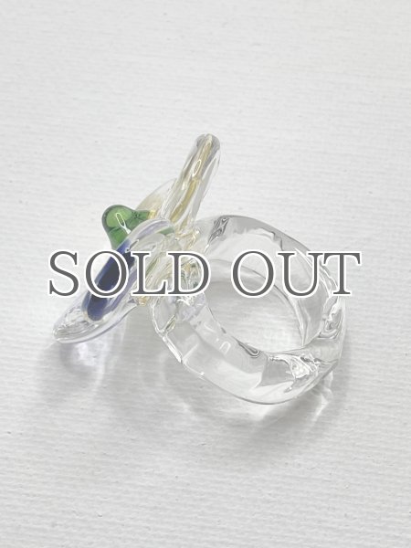 画像5: LEVENS - MAXIFLOR RING - CLEAR/MULTI (5)
