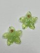 画像5: LEVENS - HIBISCUS EARRING ガラス製 ハイビスカス ピアス - GREEN (5)