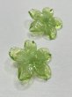 画像3: LEVENS - HIBISCUS EARRING ガラス製 ハイビスカス ピアス - GREEN (3)
