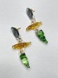 画像1: LEVENS - VENICE EARRINGS - マルチチャームガラス製ピアス (1)