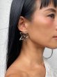 画像2: LEVENS - NIGHT EARRING ガラス製 スター＋ムーンペアピアス (2)