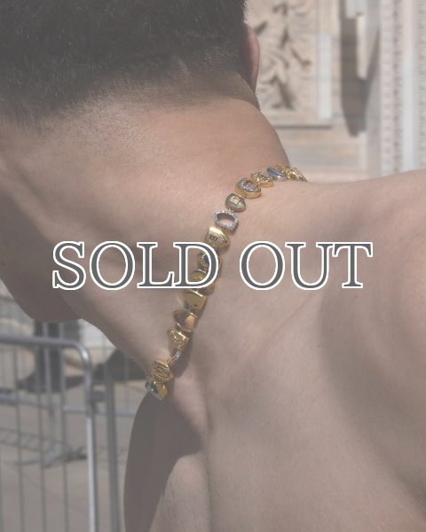 画像12: MEDEA  - The Erin Taylor Necklace ゴールドグリルズネックレス - Gold (12)