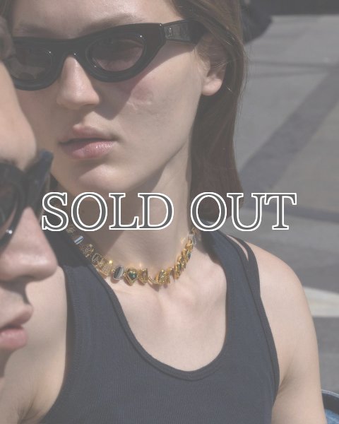 画像9: MEDEA  - The Erin Taylor Necklace ゴールドグリルズネックレス - Gold (9)