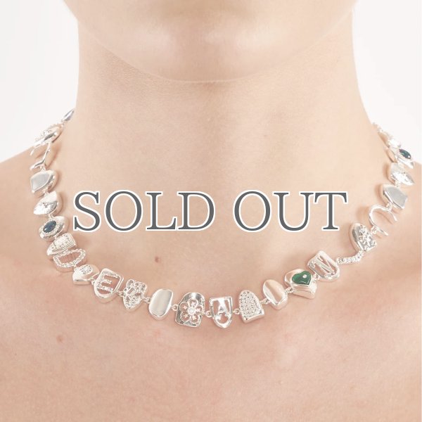 画像2: MEDEA  - The Erin Taylor Necklace シルバーグリルズネックレス - Silver (2)