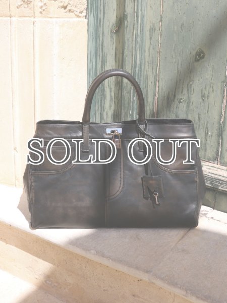 画像6: MEDEA - Nina Tote Bag - Black Leather (6)