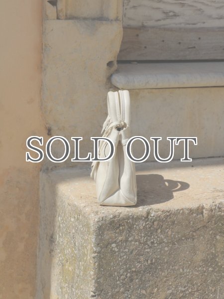 画像2: MEDEA - Nina Small Bag - White Leather (2)