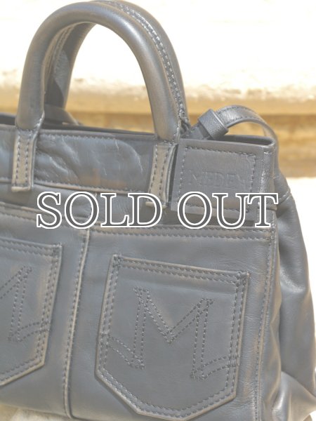 画像7: MEDEA - Nina Small Bag  - Black Leather (7)