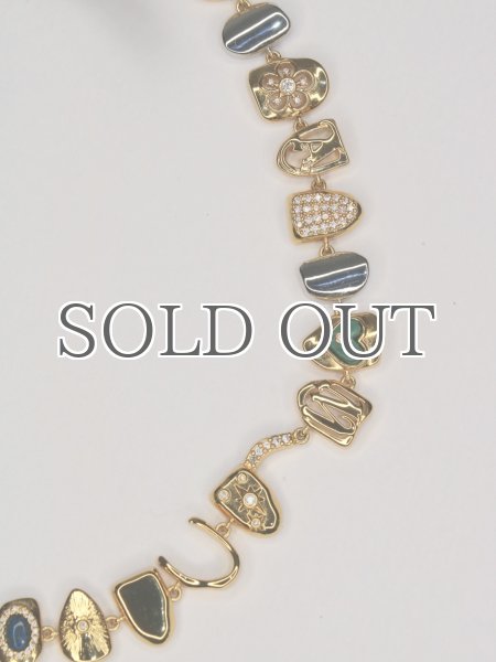 画像7: MEDEA  - The Erin Taylor Necklace ゴールドグリルズネックレス - Gold (7)