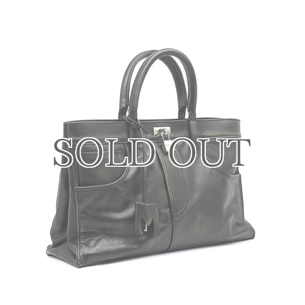 画像10: MEDEA - Nina Tote Bag - Black Leather (10)