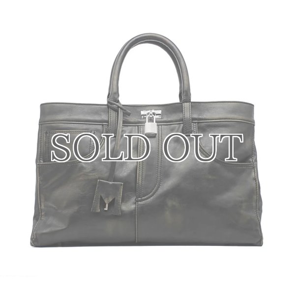 画像8: MEDEA - Nina Tote Bag - Black Leather (8)