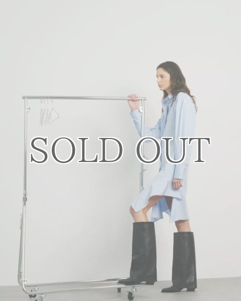 画像5: MI/MAI - JOAN Black Leather Cuff Boots (5)