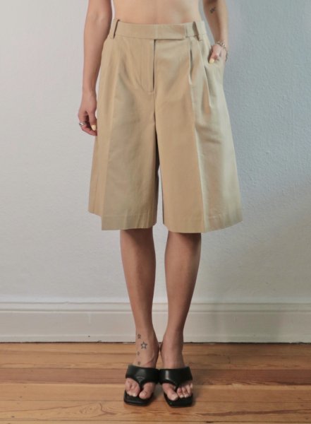 画像6: NORR - Esther Wide Shorts ワイドハーフパンツ - Camel (6)