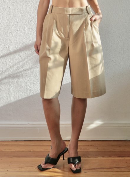 画像5: NORR - Esther Wide Shorts ワイドハーフパンツ - Camel (5)