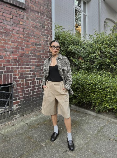 画像8: NORR - Esther Wide Shorts ワイドハーフパンツ - Camel (8)