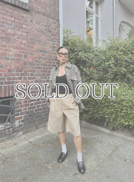 画像12: NORR - Larisa Clean Denim Shirt  レオパードデニムシャツ - Leo print (12)