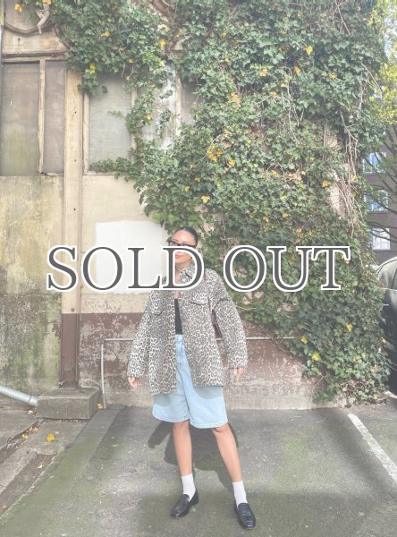 画像7: NORR - Larisa Clean Denim Shirt  レオパードデニムシャツ - Leo print (7)