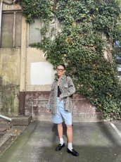 画像8: NORR - Larisa Clean Denim Shirt  レオパードデニムシャツ - Leo print (8)